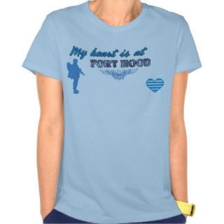 Fort Hood T Shirt Design Blue