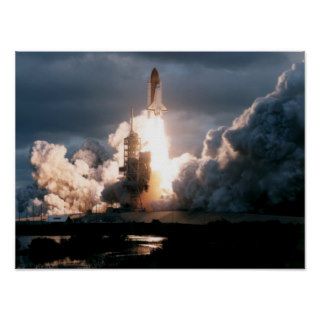 Launch of Space Shuttle Atlantis (STS 74) Posters