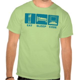 Eat Sleep Code T shirt