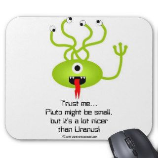 Alien Pluto mousepad