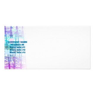 Blues Lines Product Photo,Announcement Template Photo Cards