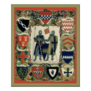 Crusader Knights Posters