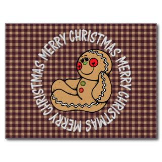 Gingerbread Man Post Cards