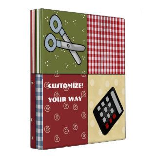 Country Patches Custom Notebook Avery Binder