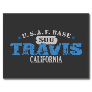 Air Force Base   Travis, California Post Cards