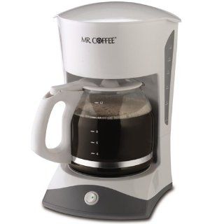 Mr. Coffee SK12 12 Cup Switch Coffeemaker, White Kitchen & Dining
