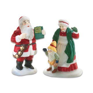 Dept 56 Heritage Village Collection Santa & Mrs. Claus #5609 0  Collectible Figurines  