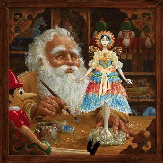 James Christensen   The Gift For Mrs. Claus   Prints