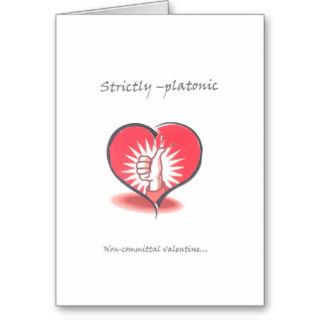 prince tippy's "platonic non committal valentine"  cards