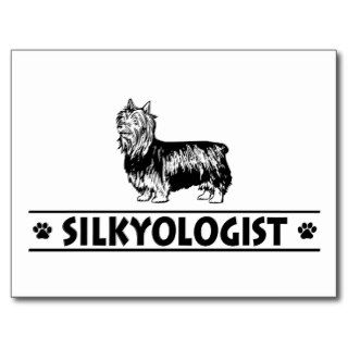 Humorous Silky Terrier Postcards