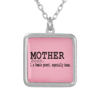 Mother Definition  Mother's Day Necklace