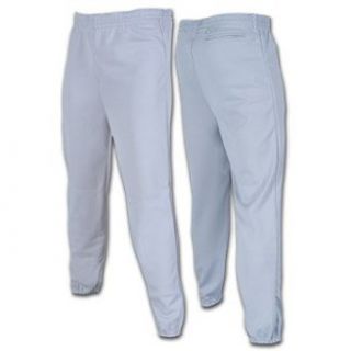 Champro Adult Grey Performance Pull Up Baseball Pants   XXL Clothing