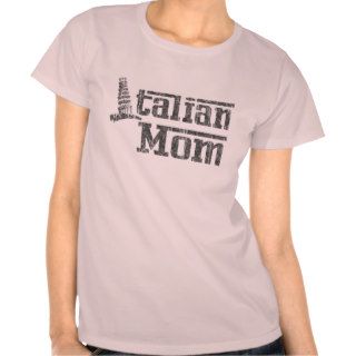 Italian Mom Pink T Shirt