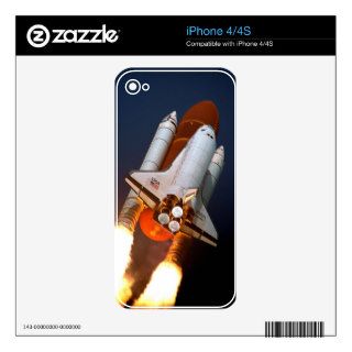 Shuttle Atlantis Launch STS 45 iPhone 4S Skins