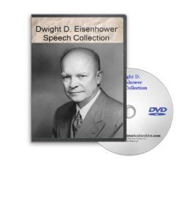 Dwight D. Eisenhower Speeches  DVD   Ike Speaks on Peace, World Interdependence, the Cross of Iron, Atomic Capabilities of the U.S., Middle East Sovereignity and Much More Movies & TV