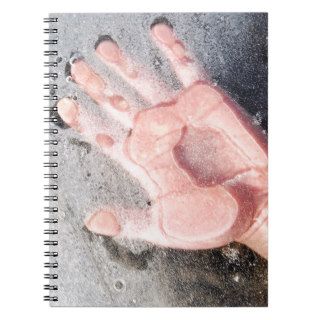 Frozen hand design note books