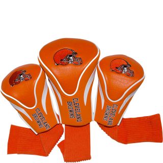 Team Golf Cleveland Browns 3 Pack Contour Headcover