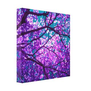 Purple tree II Gallery Wrap Canvas