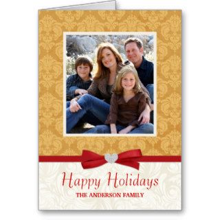 Happy Holidays Christmas Greeting Photo Cards