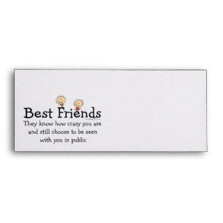 Best Friends Envelope