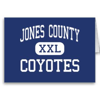 Jones County   Coyotes   High   Murdo South Dakota Greeting Card