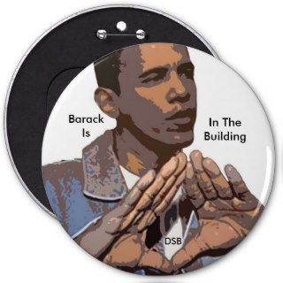 DSB Supports President Elect Obama Pinback Buttons