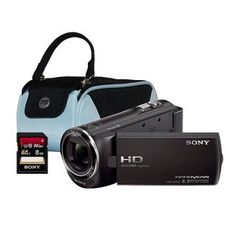 Sony Sony HDR CX220 full HD camcorder with case and 8GB SD card