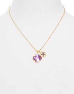 Coralia Leets Purple Doublet Lucky Charm Necklace, 17"'s