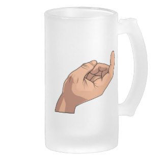 Come Here Hand Sign Gesture Coffee Mug