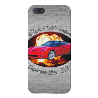 Chevy Corvette ZR1 Brushed Metal iPhone 4 iPhone 5 Cover