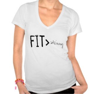 Fit beats Skinny Tshirt