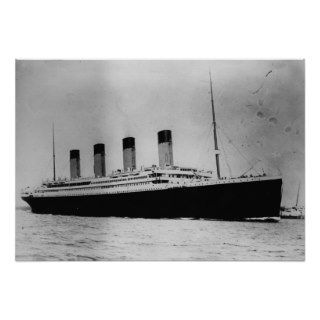 Passenger Liner Steamship RMS Titanic Print