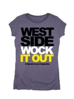 Jabbawockeez Womens West Side t shirt in Purple XL Music Fan T Shirts Clothing