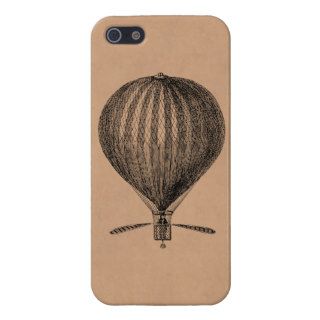 Vintage Hot Air Balloon Retro Airship Old Balloons iPhone 5 Cases