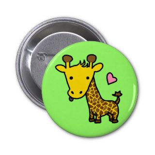 Giraffe Pins