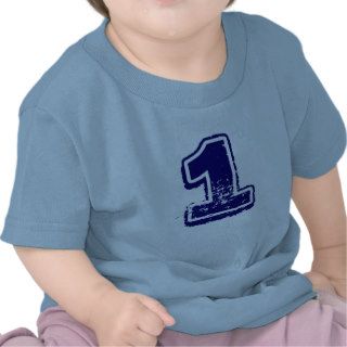 Number 1 shirt for boys