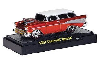 Chevrolet Nomad Tuning, copper/ivory, 1957, Model Car, Ready made, M2 Machines 164 Toys & Games