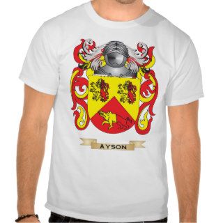 Ayson Coat of Arms (Family Crest) T Shirts
