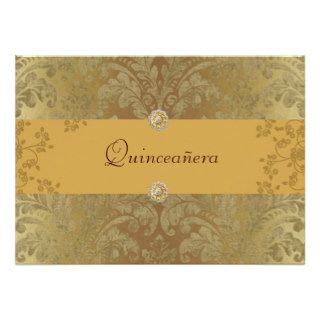 Quinceanera Invitation / Sweet Fifteen Personalized Invitation