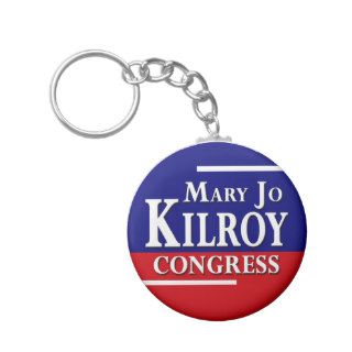 Mary Jo Kilroy for Congress in 2008 Keychain