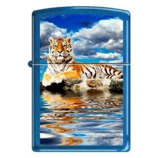 Zippo Tiger Near Water Blue Lighter, 6288 Sports & Outdoors