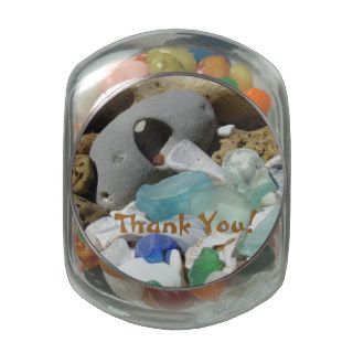 Thank You Gifts Jelly Belly candy tins Seaglass