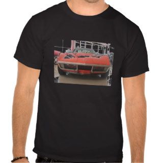 1970 Corvette Stingray   Orange Tee Shirt