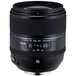 Samsung NX 85mm f/1.4 ED SSA Camera Lens