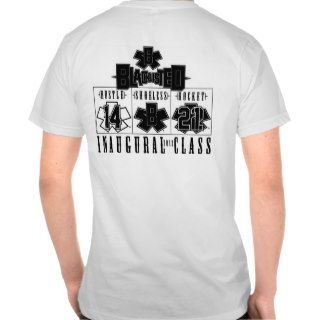 Blacklisted Inaugural Class 2012 Shirts