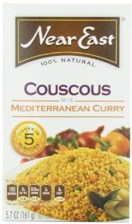 Near East Mediterranean Curry Couscous Mix, 5.7 Ounce Boxes (Pack of 12)  Curry Cous Cous  Grocery & Gourmet Food