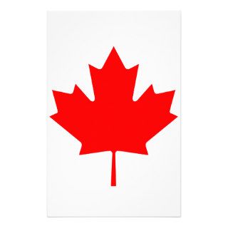 Canada Flag Proudly Canadian Oh Canada Nation Stationery Design