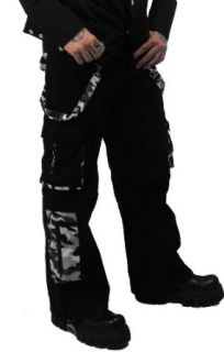 Necessary Evil Mens Esus Black and Urban Camo Transformer Trousers at  Mens Clothing store Pants