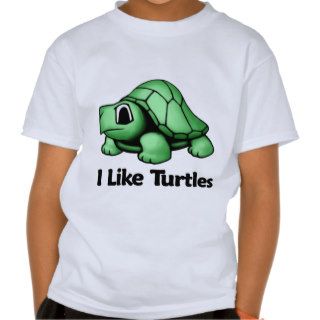 I Like Turtles Tshirt
