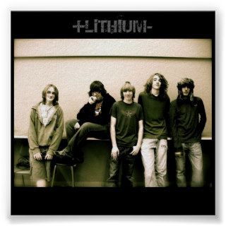Lithium (the band) poster
